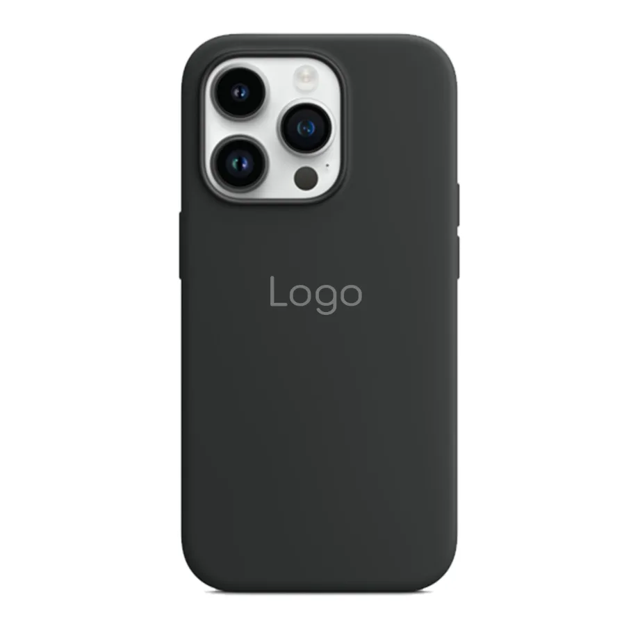 Чохол Silicone Case with MagSafe для iPhone 14 Pro Max Midnight