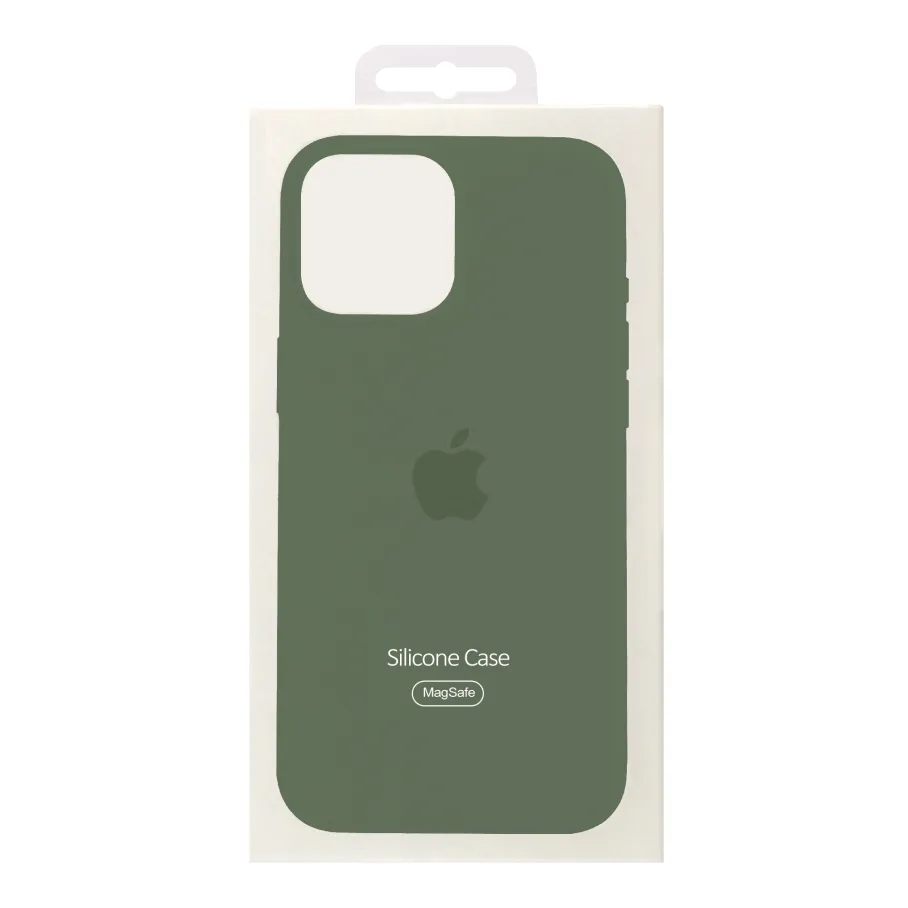 Чохол Silicone Case with MagSafe для iPhone 14 Pro Olive