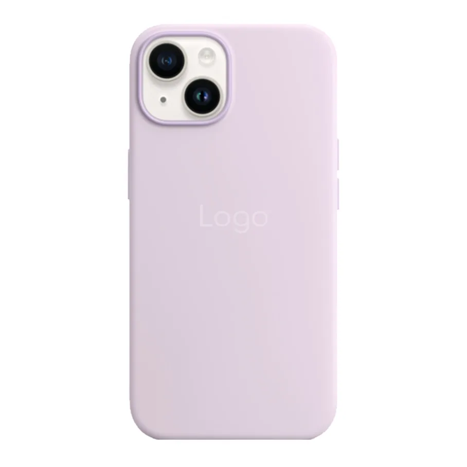 Чохол Silicone Case with MagSafe для iPhone 14 Plus Lilac