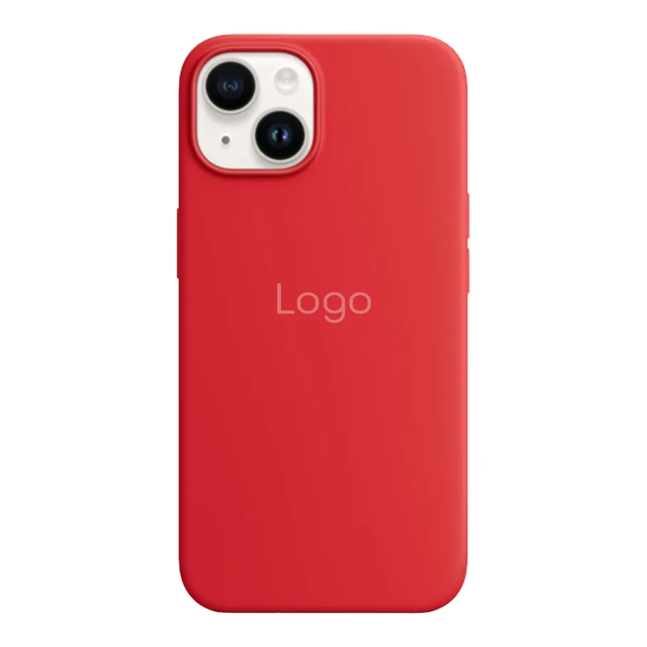 Чохол Silicone Case with MagSafe для iPhone 14 Plus Red
