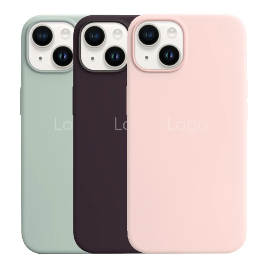 Чохол Silicone Case with MagSafe для iPhone 14 Plus Midnight