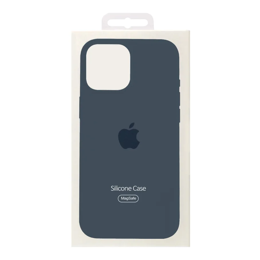Чохол Silicone Case with MagSafe для iPhone 14 Storm Blue