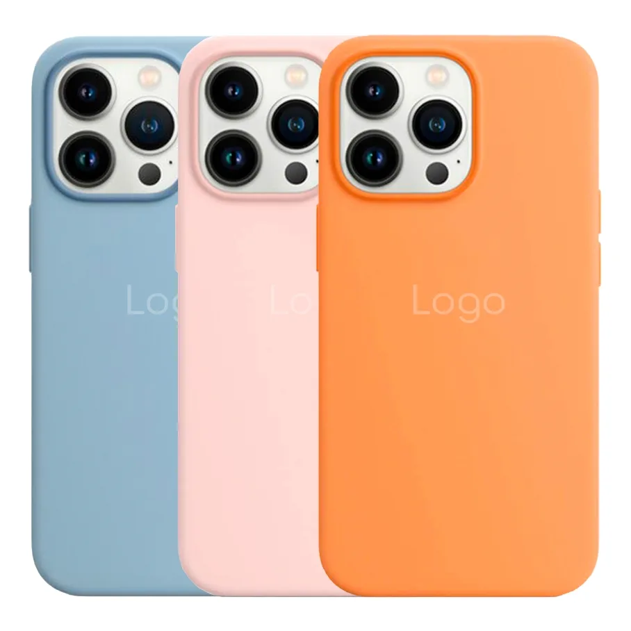 Чохол Silicone Case with MagSafe для iPhone 13 Pro Max Pink Pomelo