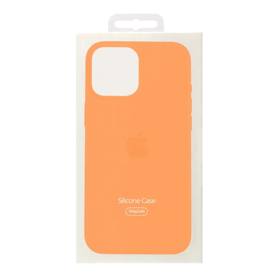 Чохол Silicone Case with MagSafe для iPhone 13 Pro Max Marigold