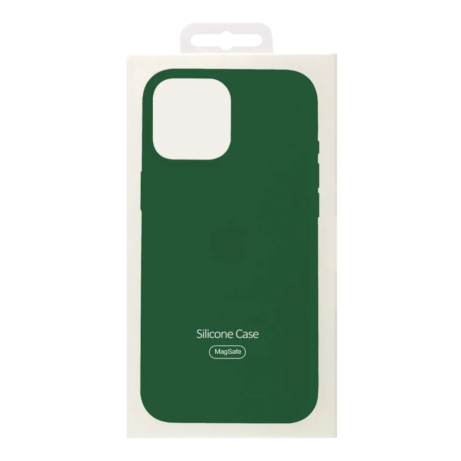 Чохол Silicone Case with MagSafe для iPhone 13 Pro Clover