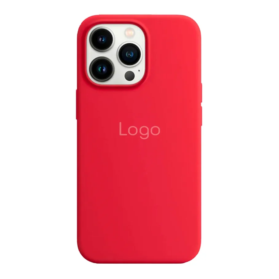 Чохол Silicone Case with MagSafe для iPhone 13 Pro Red