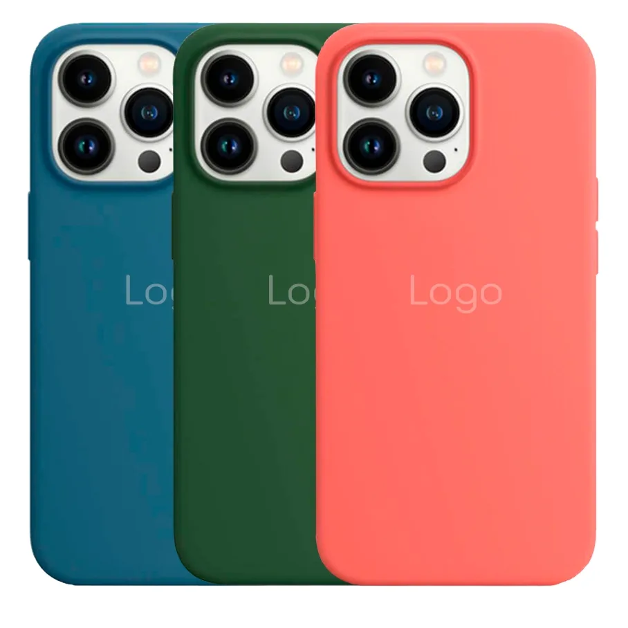 Чохол Silicone Case with MagSafe для iPhone 13 Pro Blue Jay