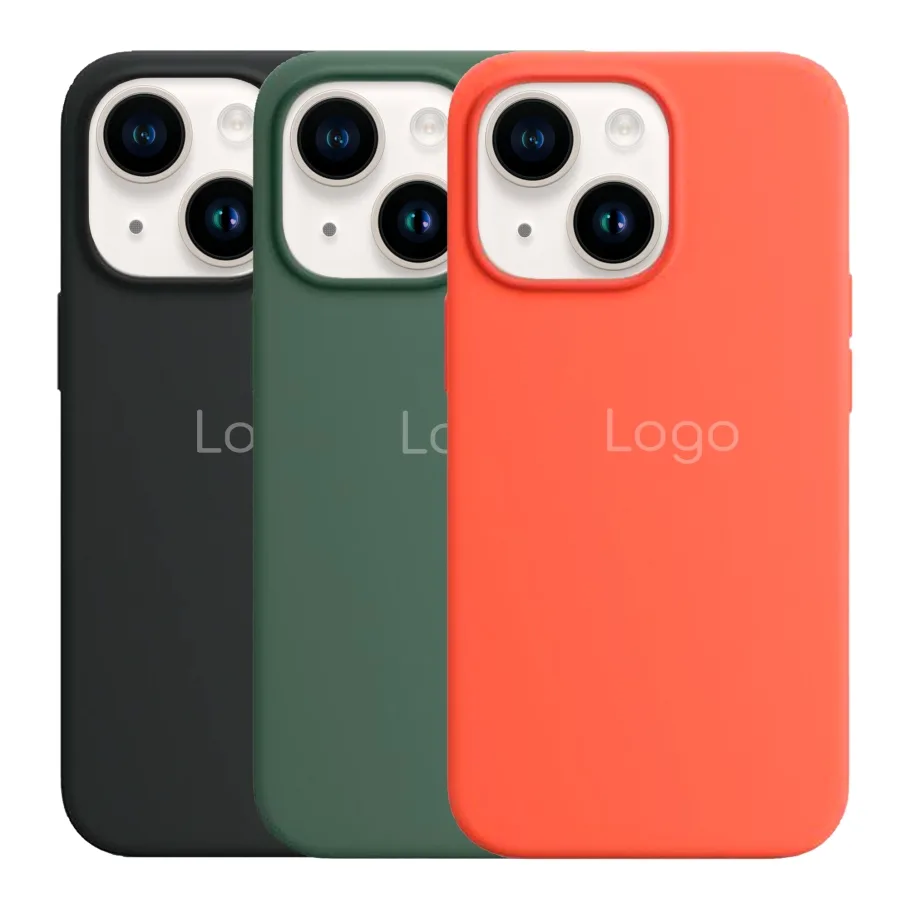 Чохол Silicone Case with MagSafe для iPhone 13 Midnight