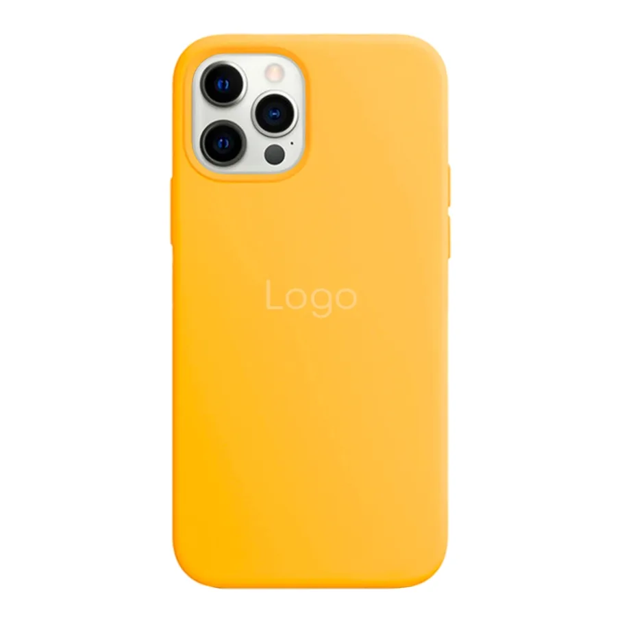 Чохол Silicone Case with MagSafe для iPhone 12 Pro Max Sunflower