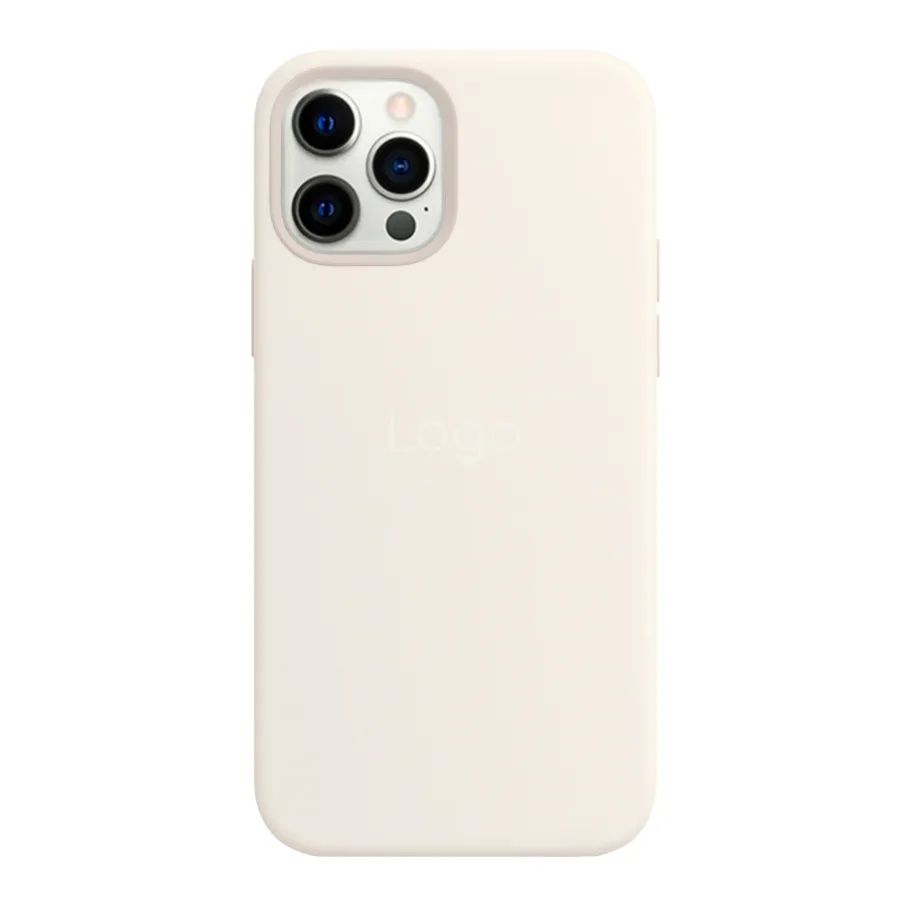Чохол Silicone Case with MagSafe для iPhone 12 Pro Max White