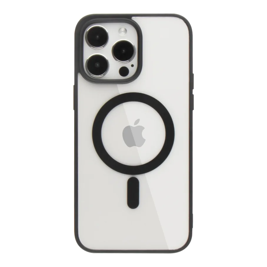 Чохол TPU Color with Magsafe для iPhone 13 Pro Black