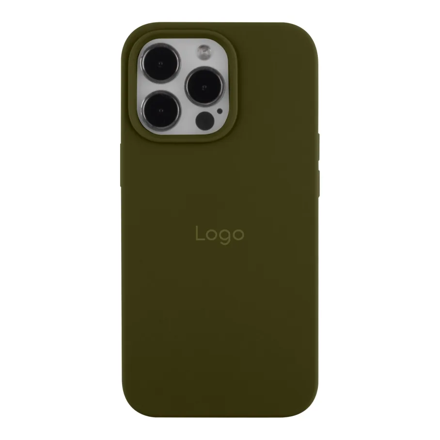 Чохол Silicone Case Full Size (AA) для iPhone 14 Pro Max 45.Army Green