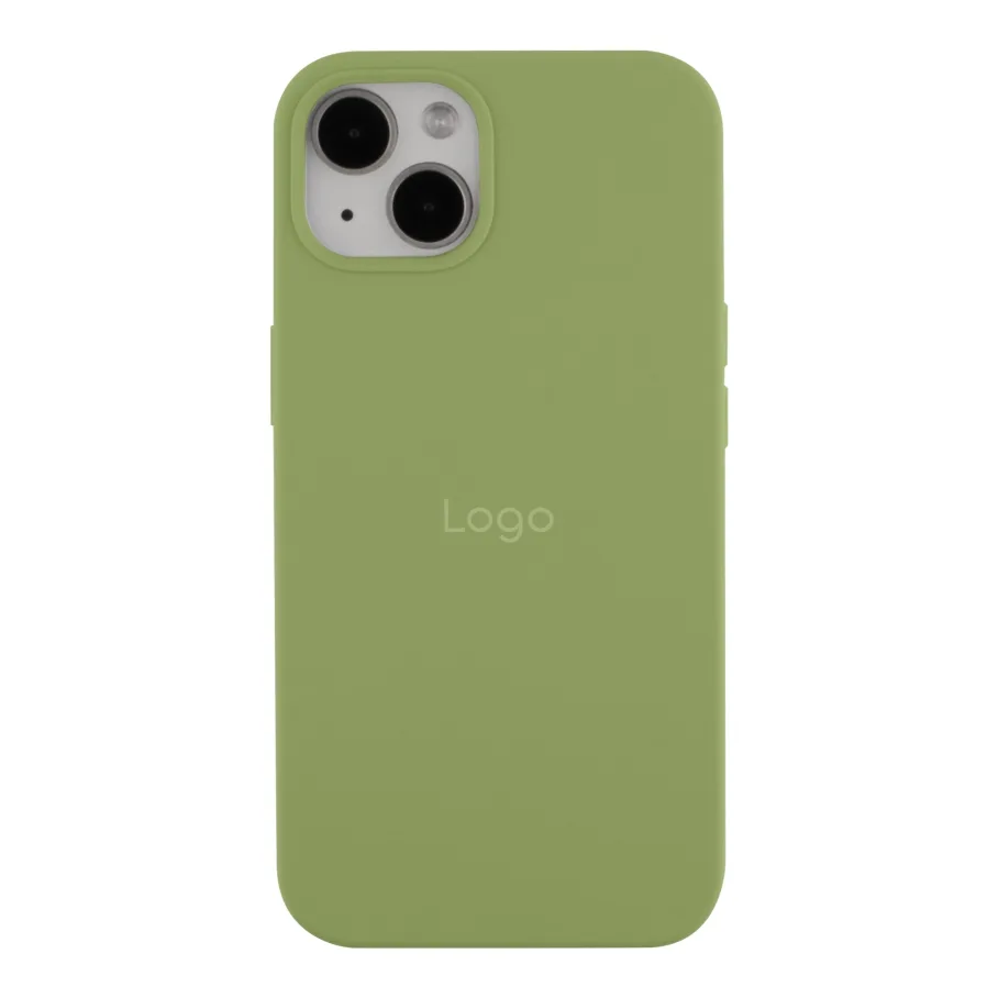 Чохол Silicone Case Full Size (AA) для iPhone 14 01.Mint