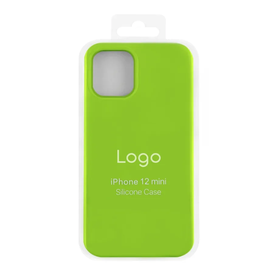 Чохол Silicone Case Full Size (AA) для iPhone 12 mini 40.Shiny Green