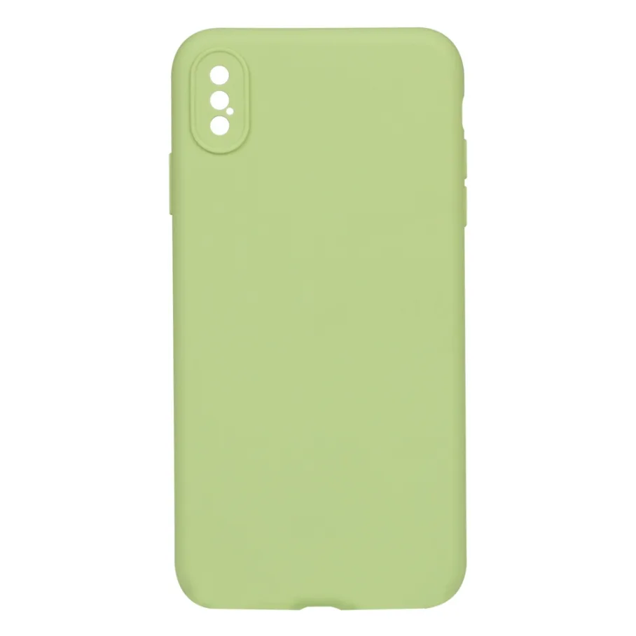 Чохол Silicone Case Full Camera no logo для iPhone Xs Max 61.Avocado Green