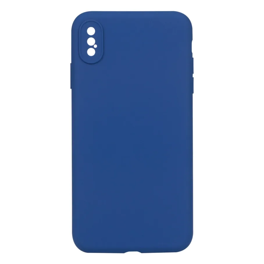 Чохол Silicone Case Full Camera no logo для iPhone Xs Max 36.Blue Cobalt