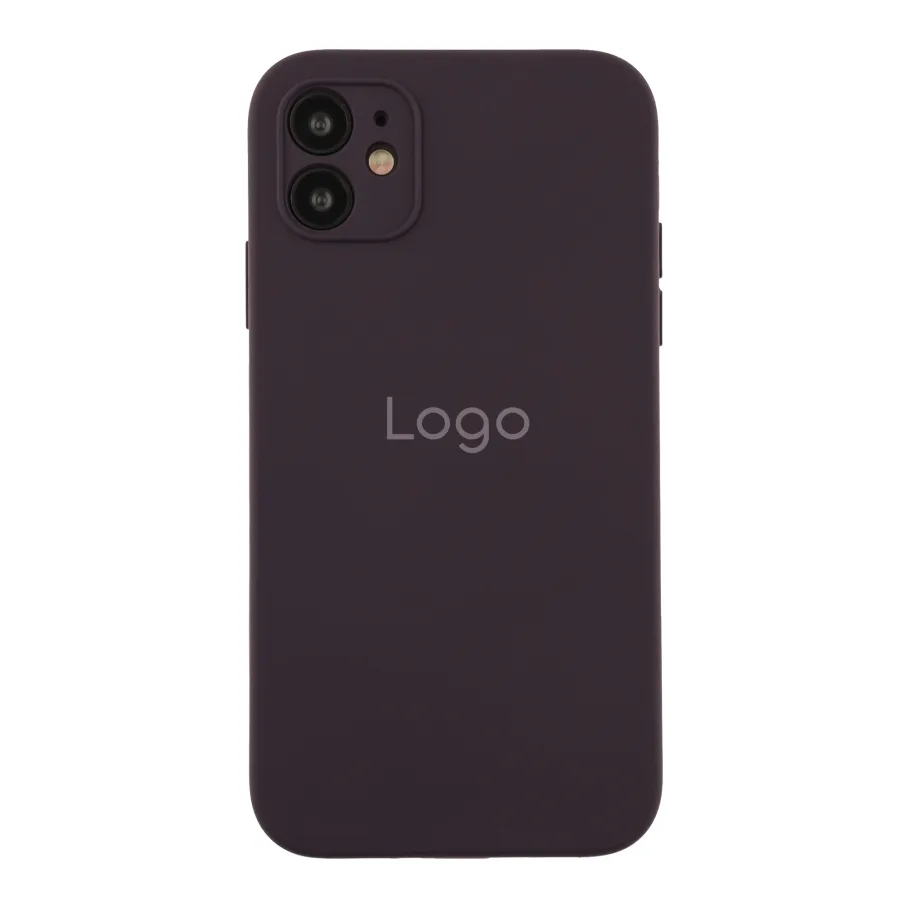 Чохол Silicone Case Square Full Camera для iPhone 11 82.Elderberry