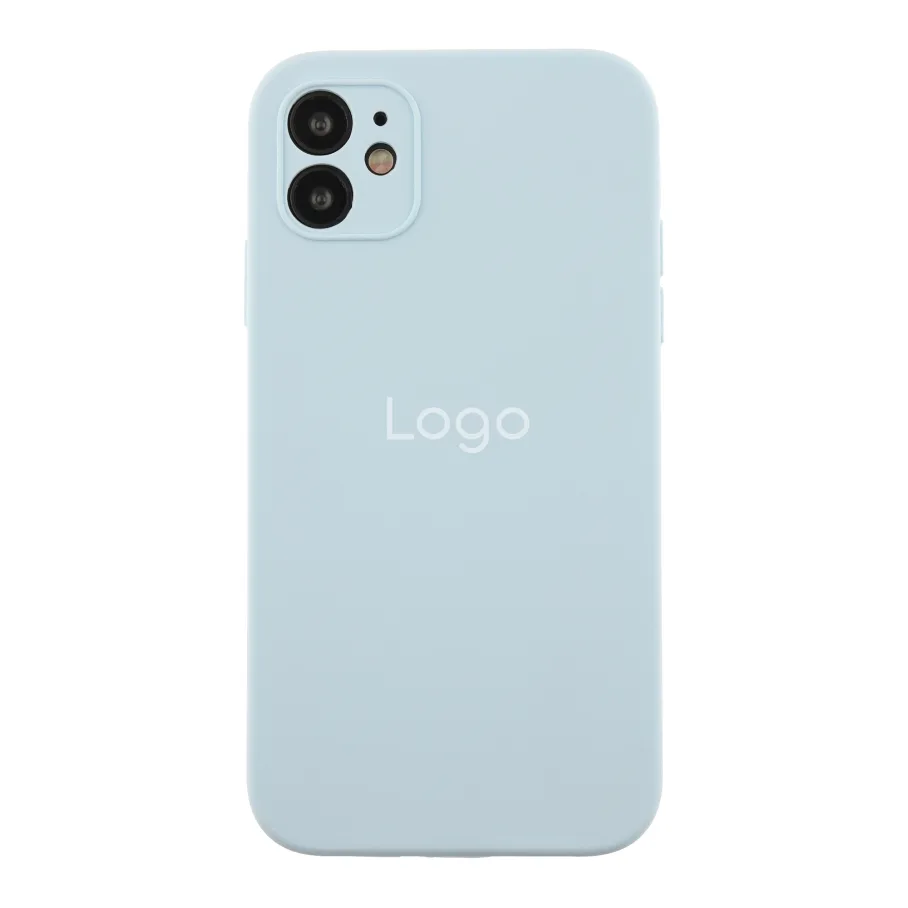 Чохол Silicone Case Square Full Camera для iPhone 11 58.Sky Blue