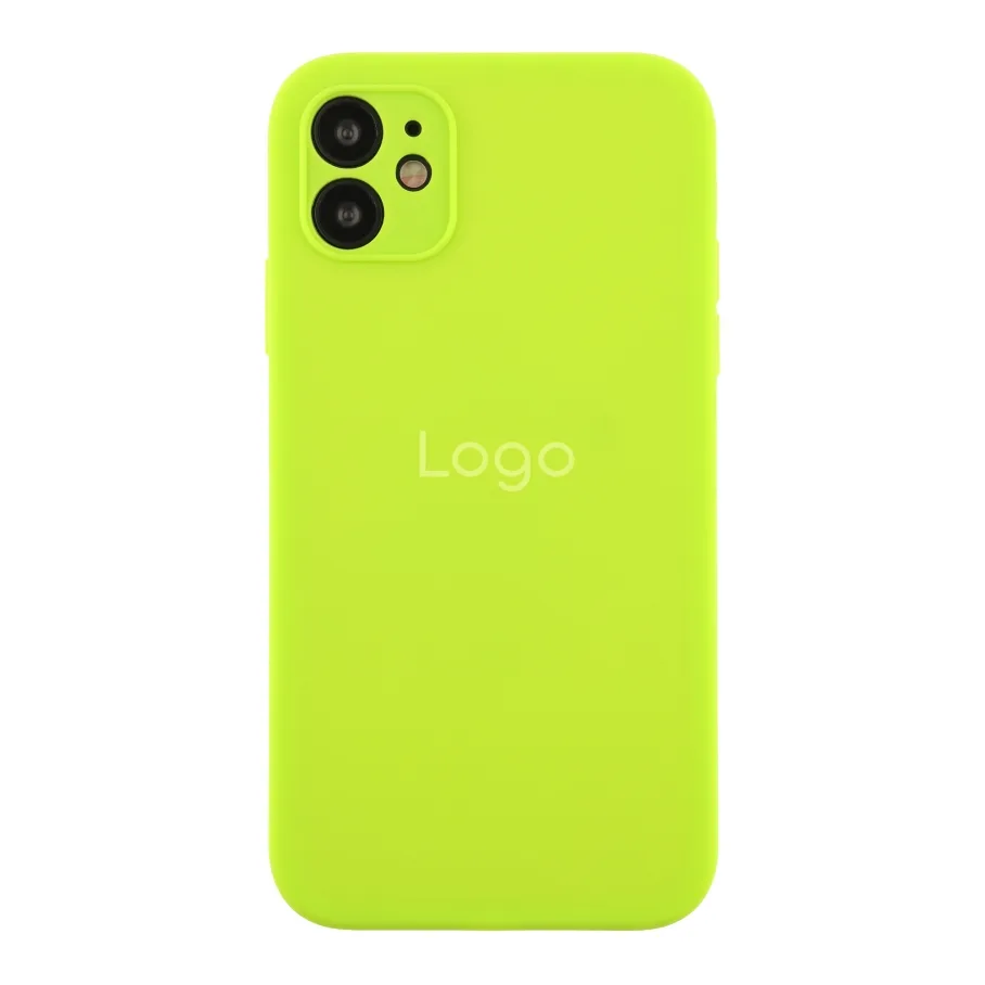 Чохол Silicone Case Square Full Camera для iPhone 11 40.Shiny Green