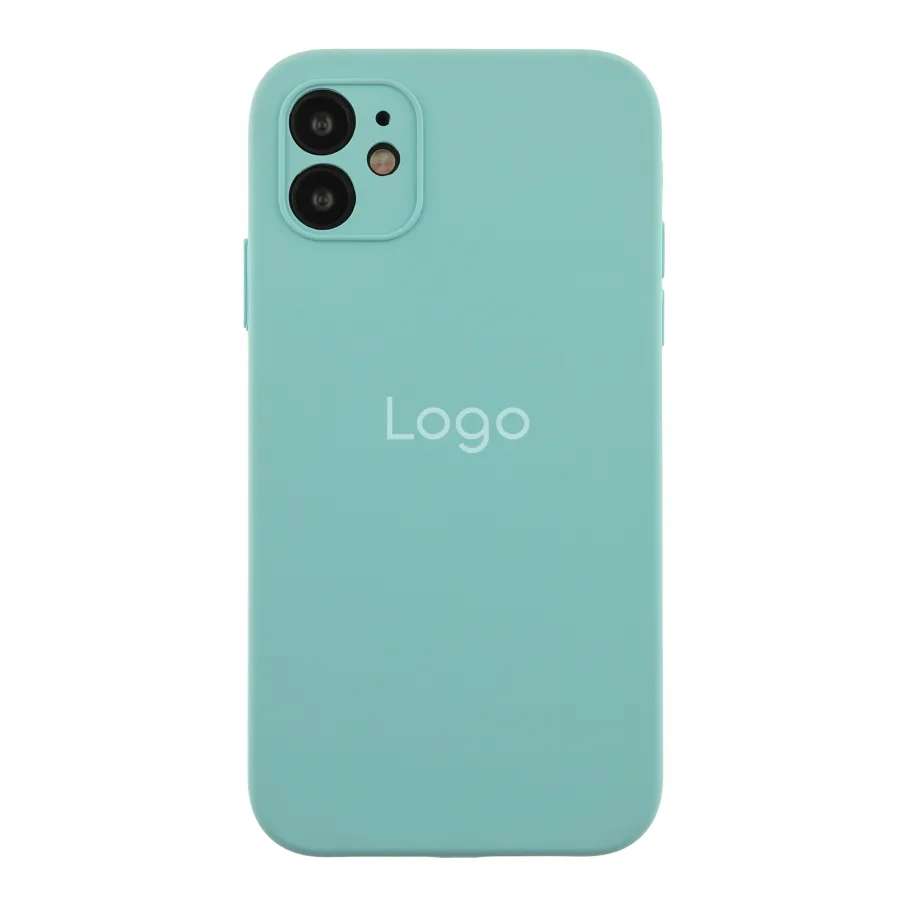 Чохол Silicone Case Square Full Camera для iPhone 11 21.Sea Blue