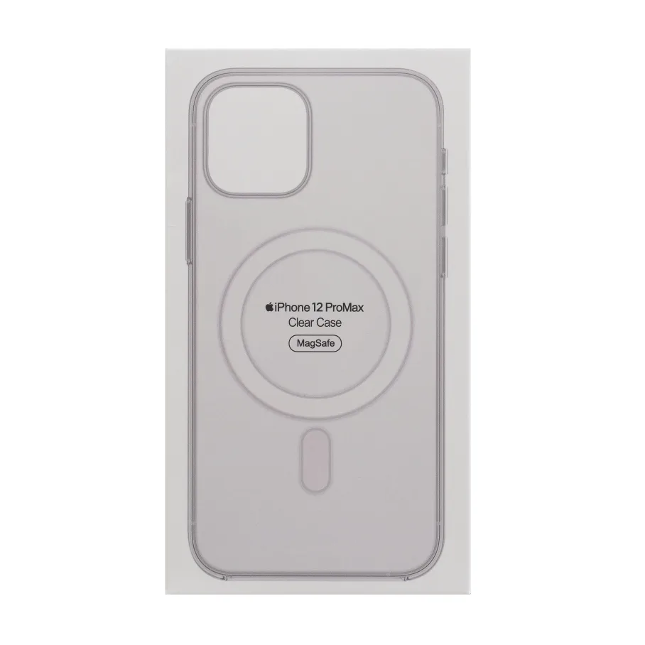 Чохол TPU Clear Case with Magsafe для iPhone 12 Pro Max Transparent