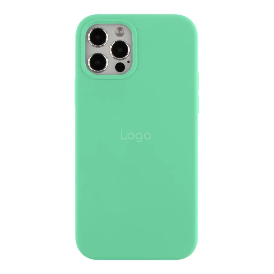 Чохол Silicone Case Full Size (AA) для iPhone 12/12 Pro 47.Spearmint