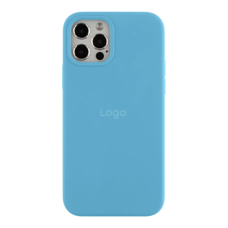 Чохол Silicone Case Full Size (AA) для iPhone 12 Pro Max 53.Cornflower