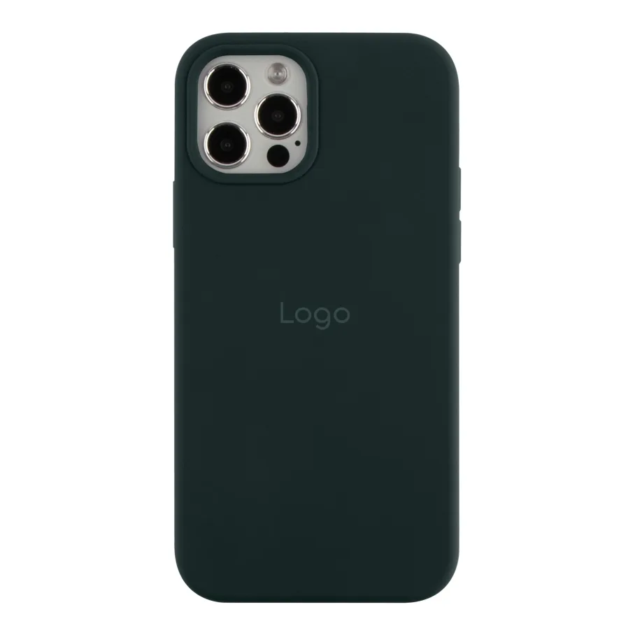 Чохол Silicone Case Full Size (AA) для iPhone 12 Pro Max 54.Atrovirens