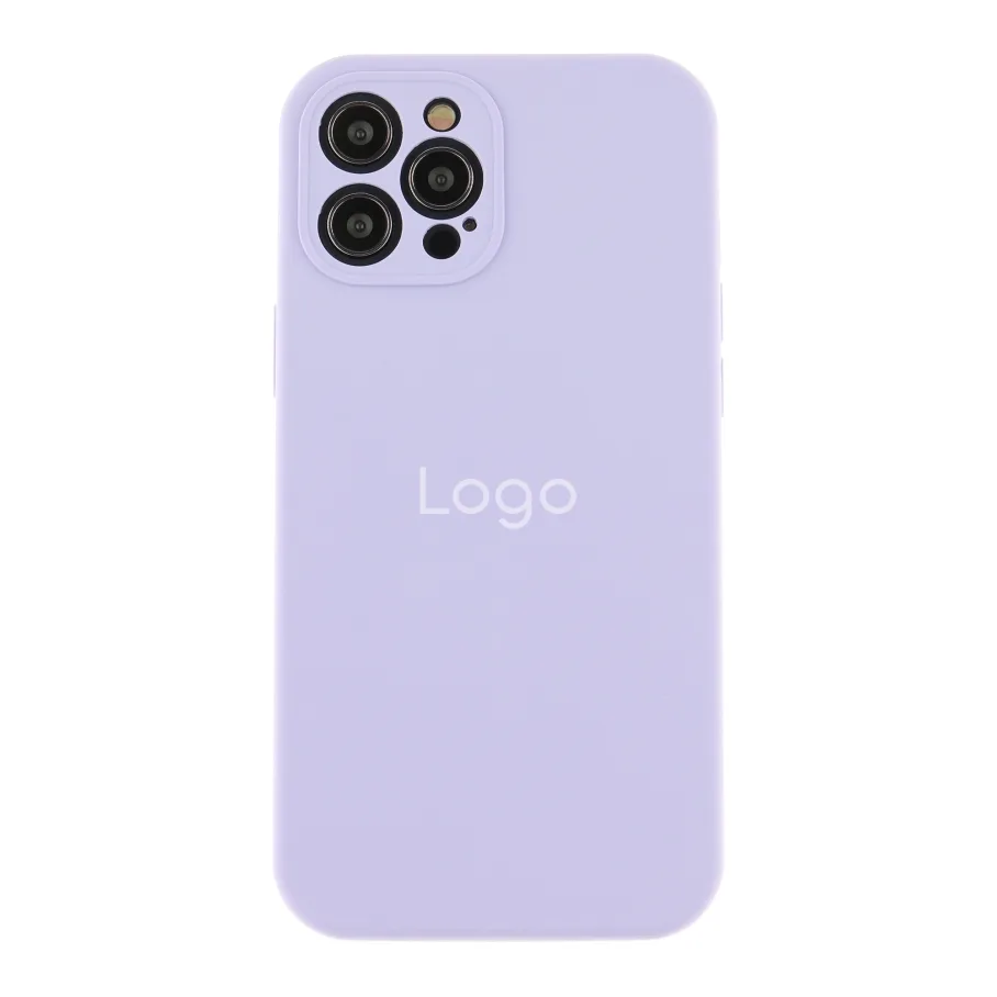 Чохол Silicone Case Full Size with Frame для iPhone 12 Pro Max 39.Elegant Purple