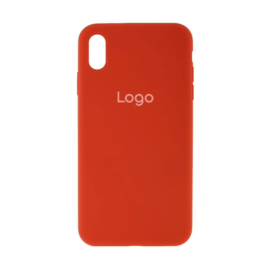 Чохол Silicone Case Full Size (AA) для iPhone Xs Max 13.Orange