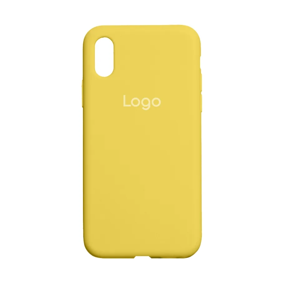 Чохол Silicone Case Full Size (AA) для iPhone Xr 04.Yellow