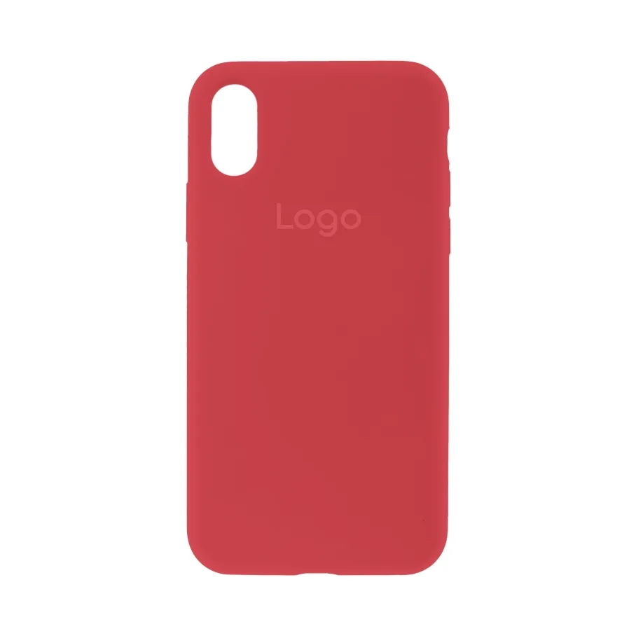 Чохол Silicone Case Full Size (AA) для iPhone X/Xs 90.Amaranth Purple