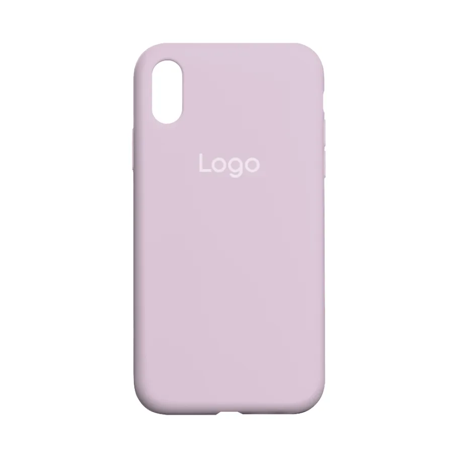 Чохол Silicone Case Full Size (AA) для iPhone X/Xs 83.Lilac Purple