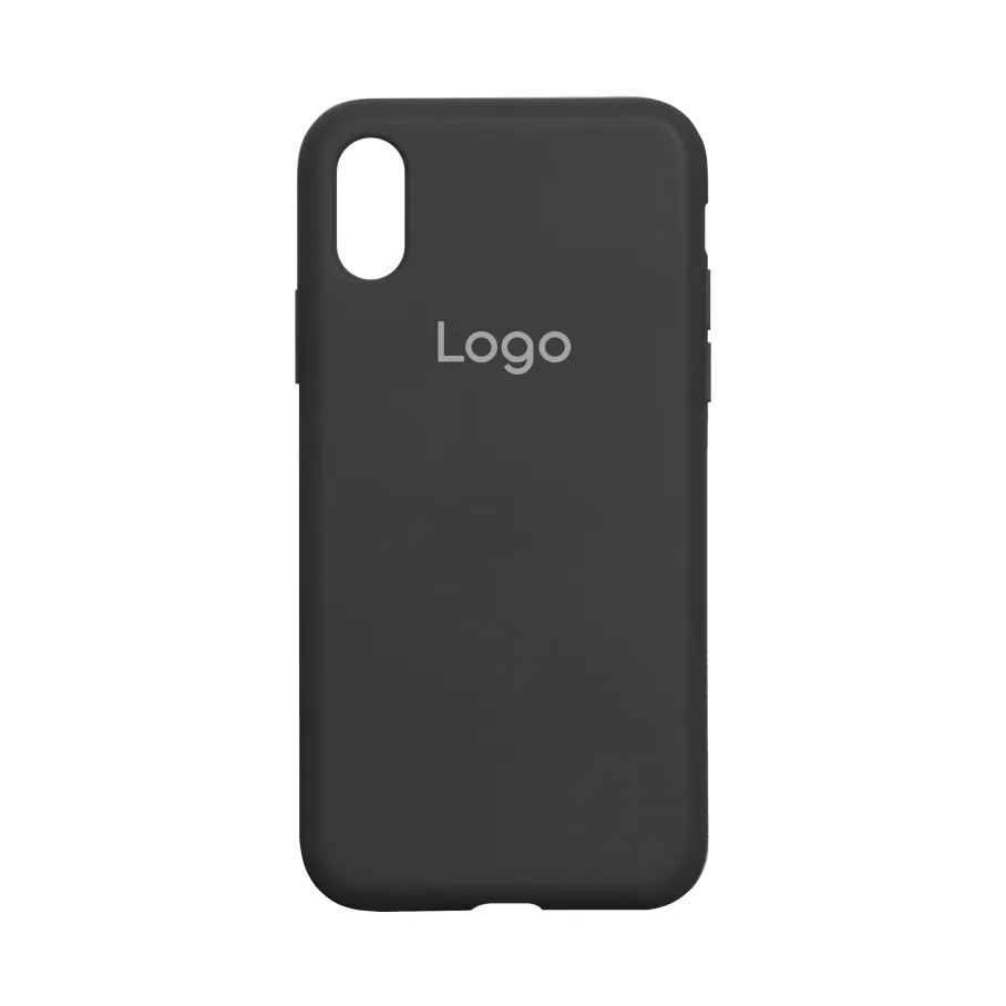 Чохол Silicone Case Full Size (AA) для iPhone X/Xs 22.Coffee