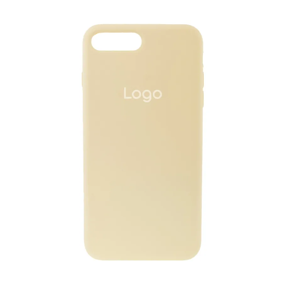 Чохол Silicone Case Full Size (AA) для iPhone 7 Plus/8 Plus 60.Crem Yellow