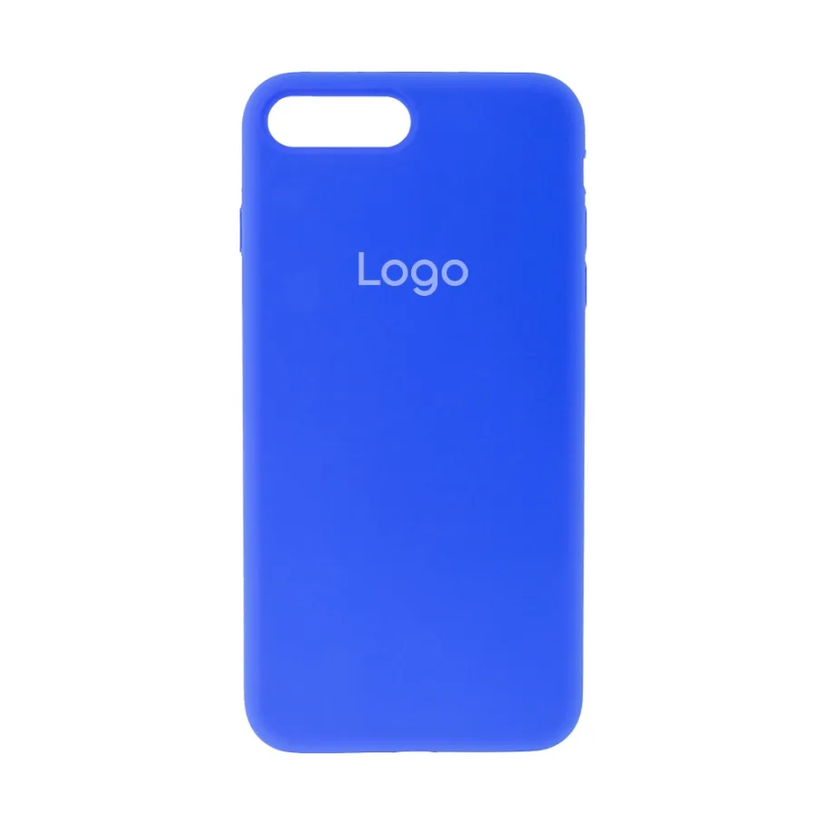 Чохол Silicone Case Full Size (AA) для iPhone 7 Plus/8 Plus 44.Shiny Blue