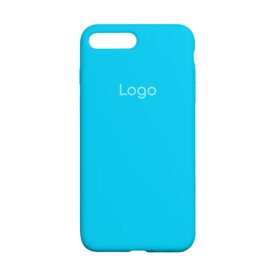 Чохол Silicone Case Full Size (AA) для iPhone 7 Plus/8 Plus 16.Blue