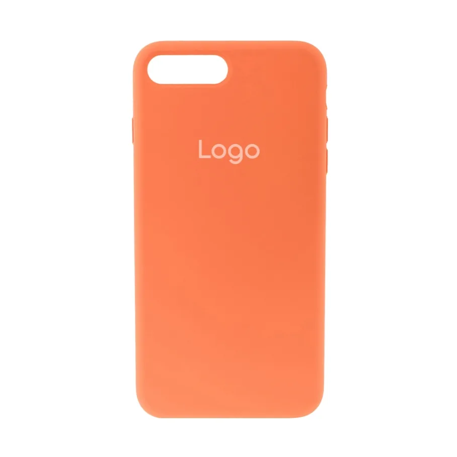 Чохол Silicone Case Full Size (AA) для iPhone 7 Plus/8 Plus 02.Apricot