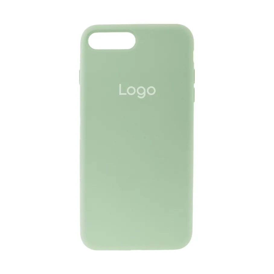 Чохол Silicone Case Full Size (AA) для iPhone 7 Plus/8 Plus 01.Mint