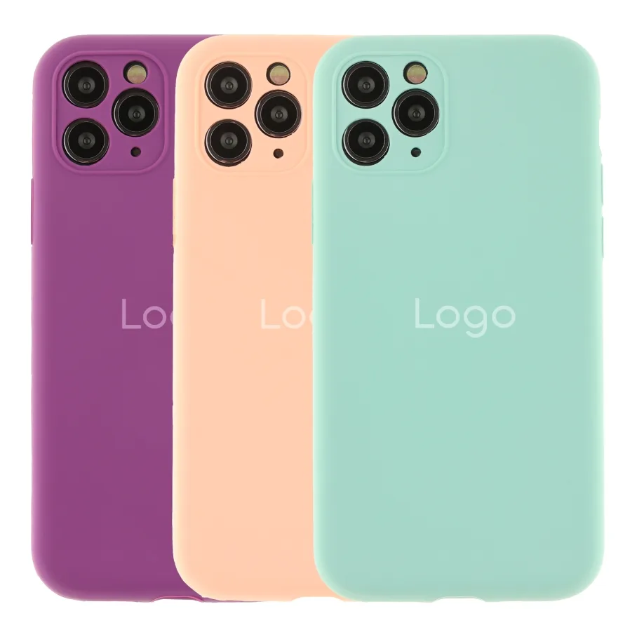 Чохол Silicone Case Full Size with Frame для iPhone 11 Pro Max 14.Red