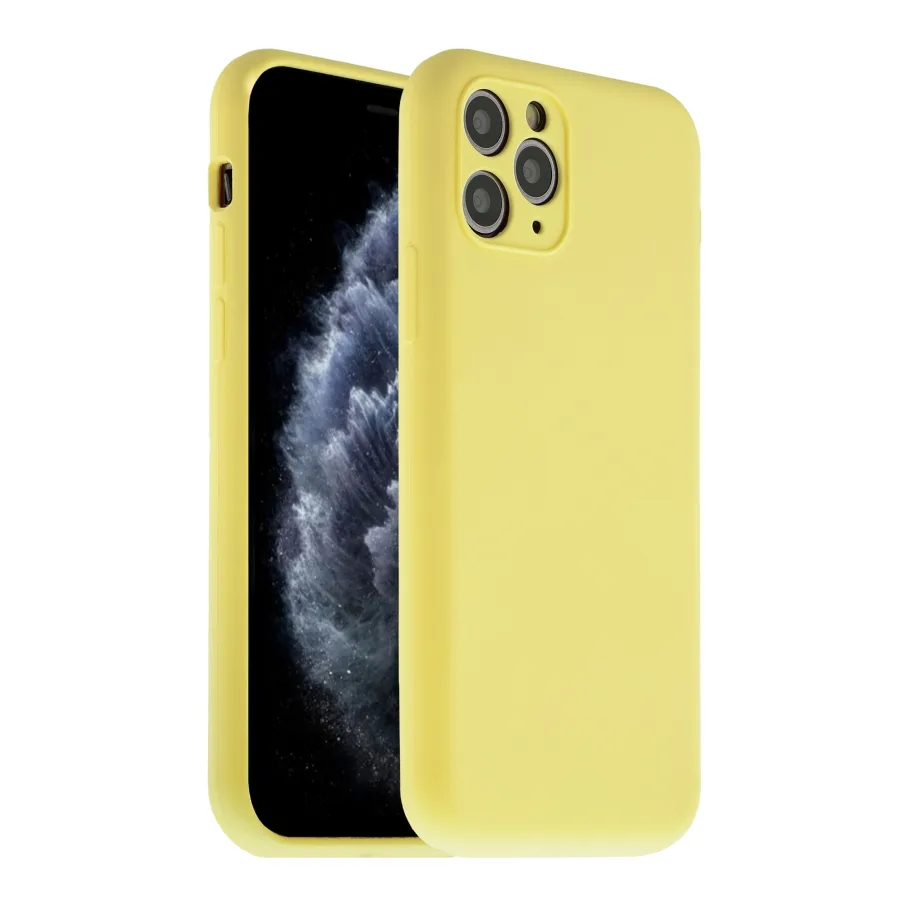 Чохол Silicone Case Full Size with Frame для iPhone 11 Pro Max 01.Mint