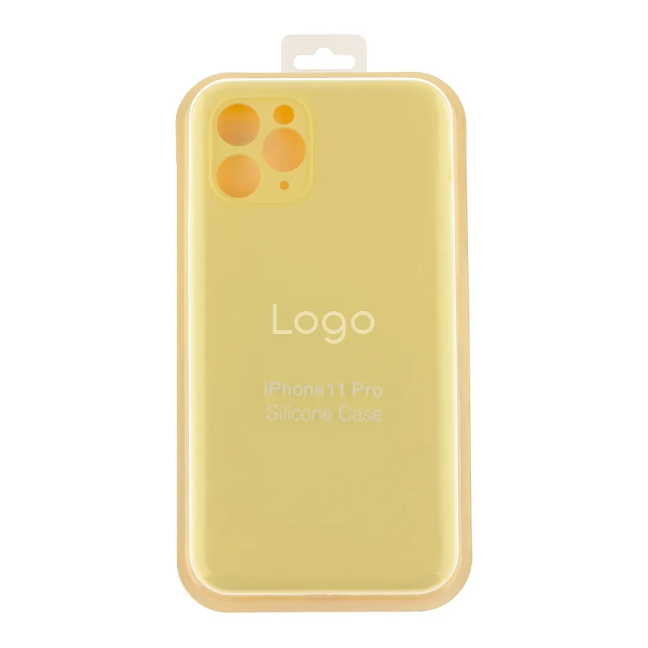 Чохол Silicone Case Full Size with Frame для iPhone 11 Pro 49.Papaya