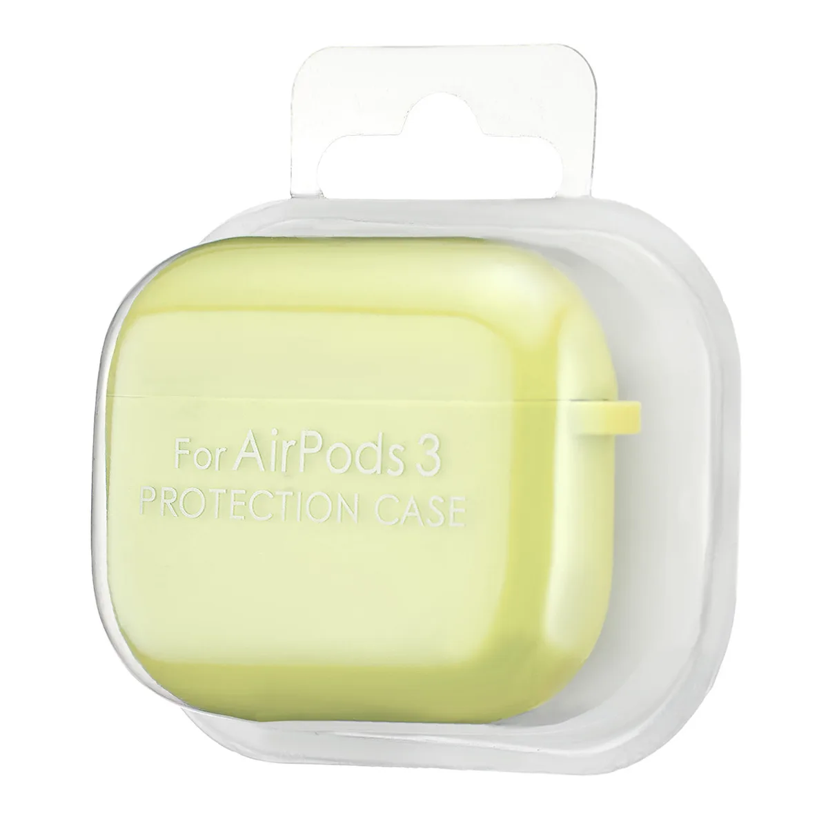 Чохол Silicone Case 2,5mm with microfiber for AirPods 3 Shiny Yellow