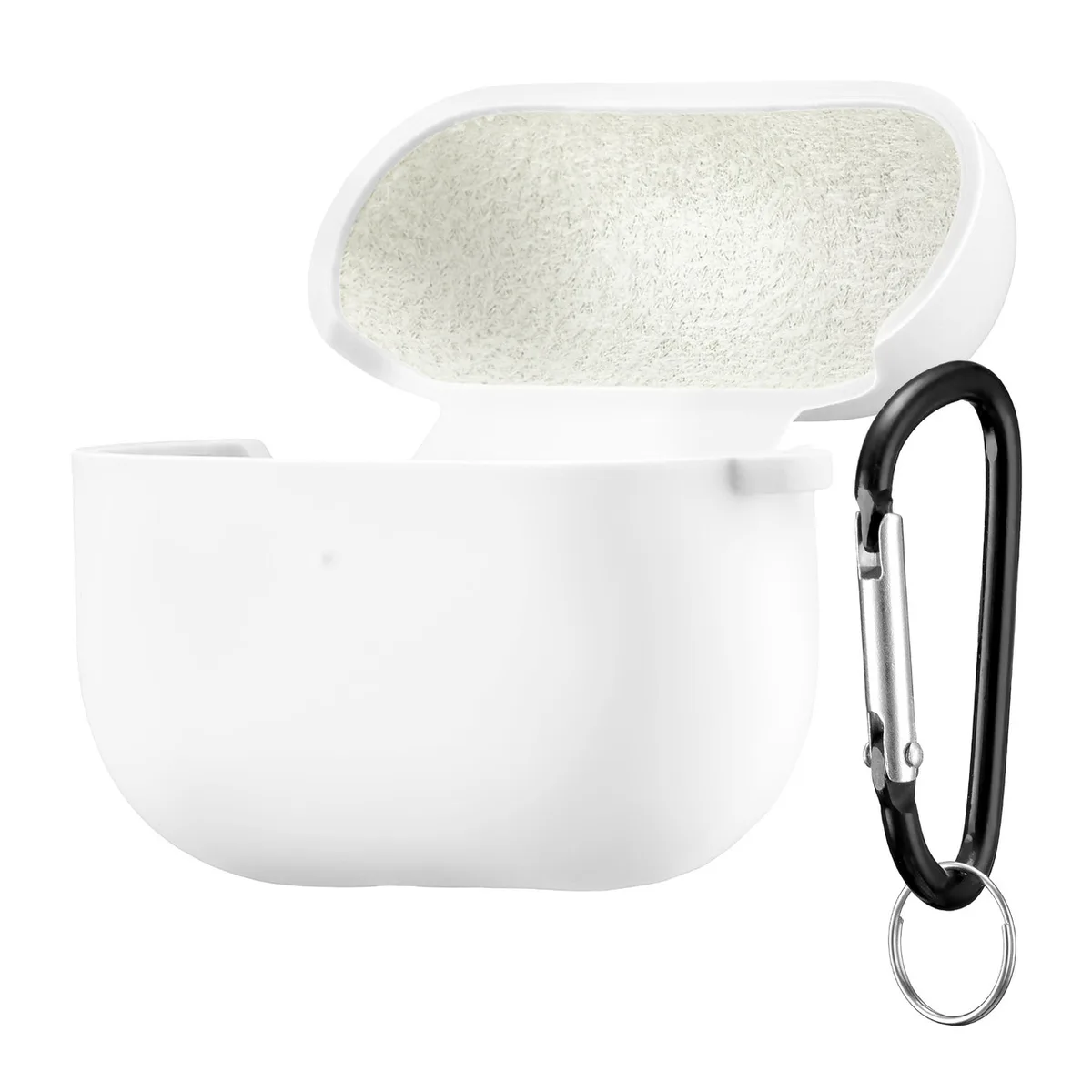 Чохол Silicone Case 2,5mm with microfiber for AirPods 3 White