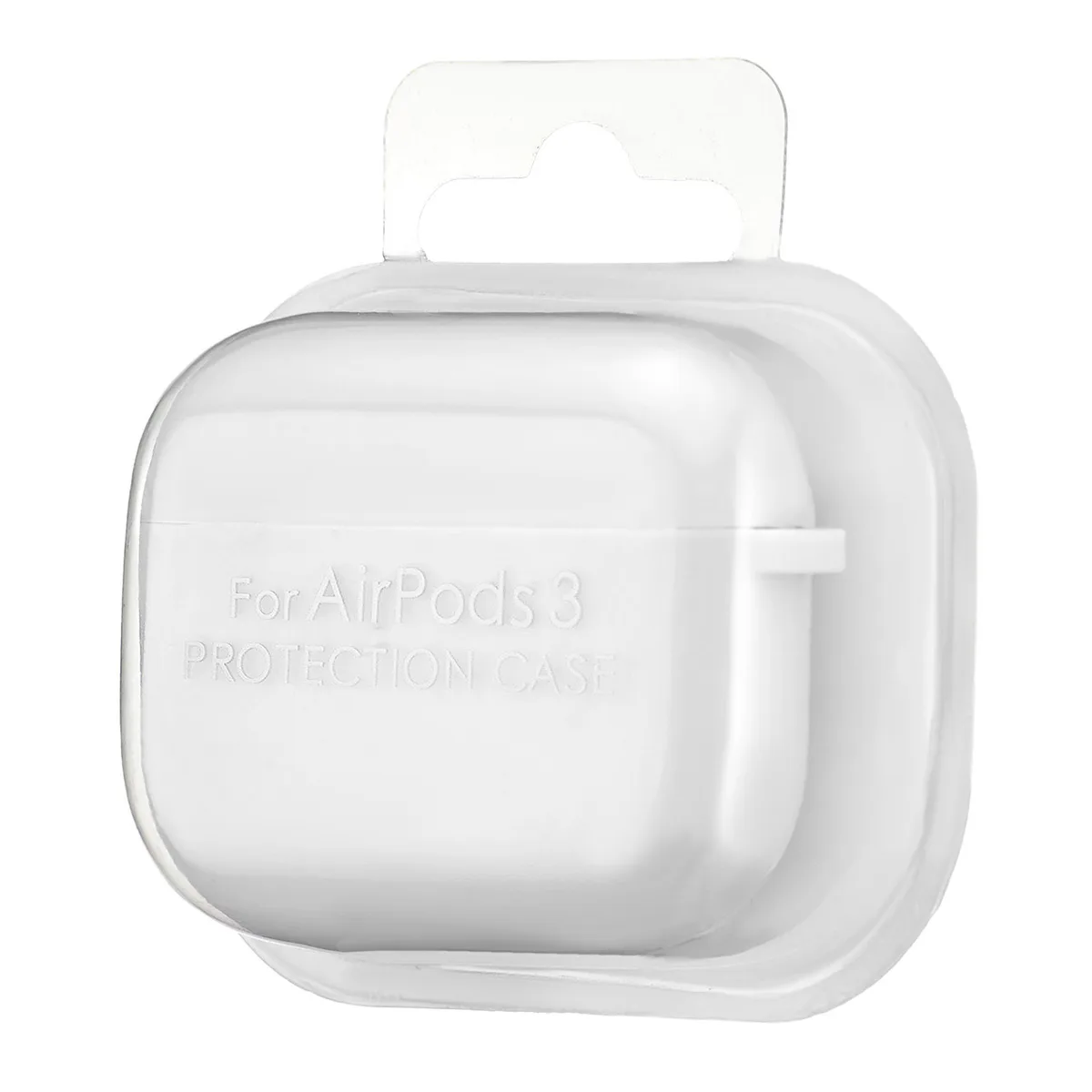 Чохол Silicone Case 2,5mm with microfiber for AirPods 3 White