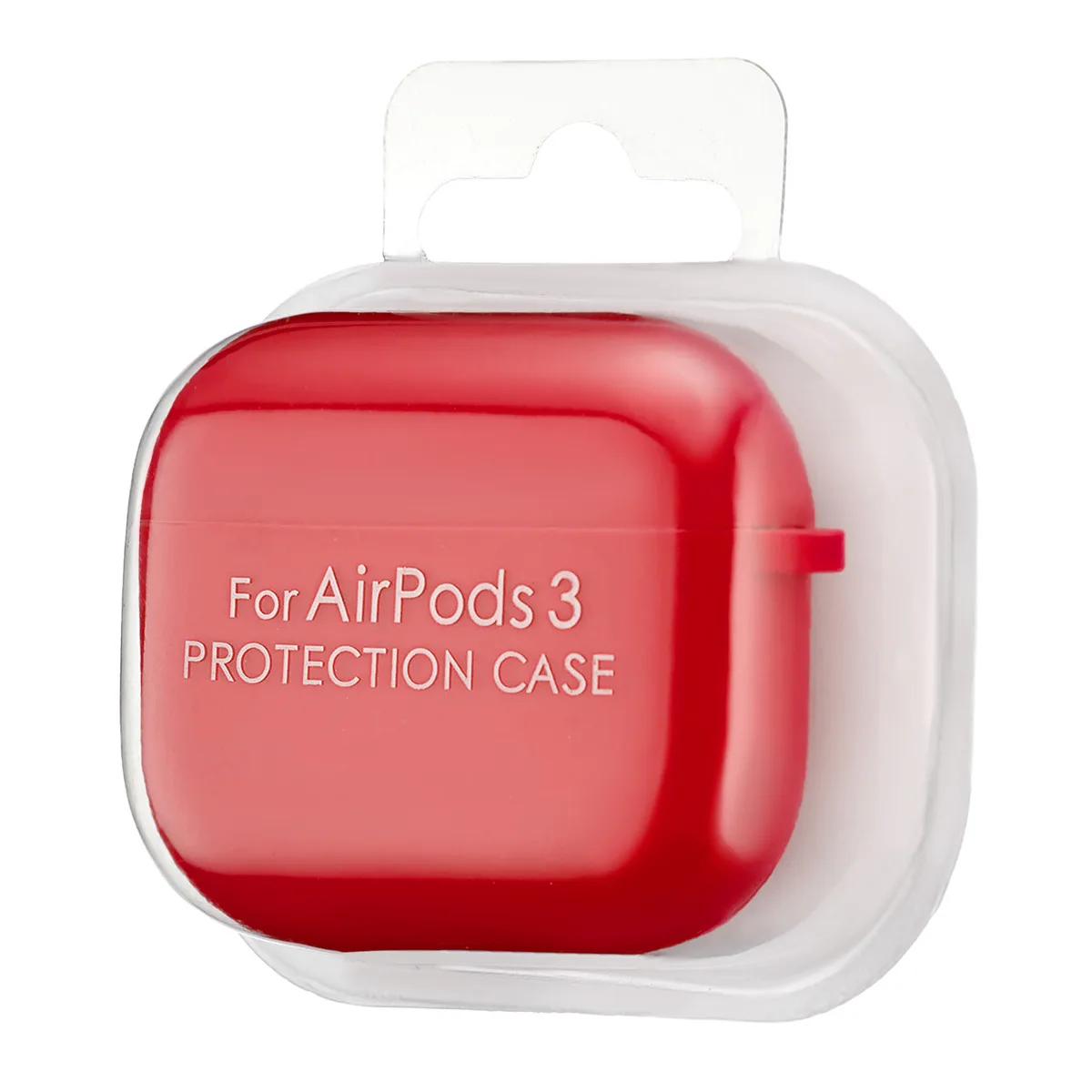 Чохол Silicone Case 2,5mm with microfiber for AirPods 3 Red