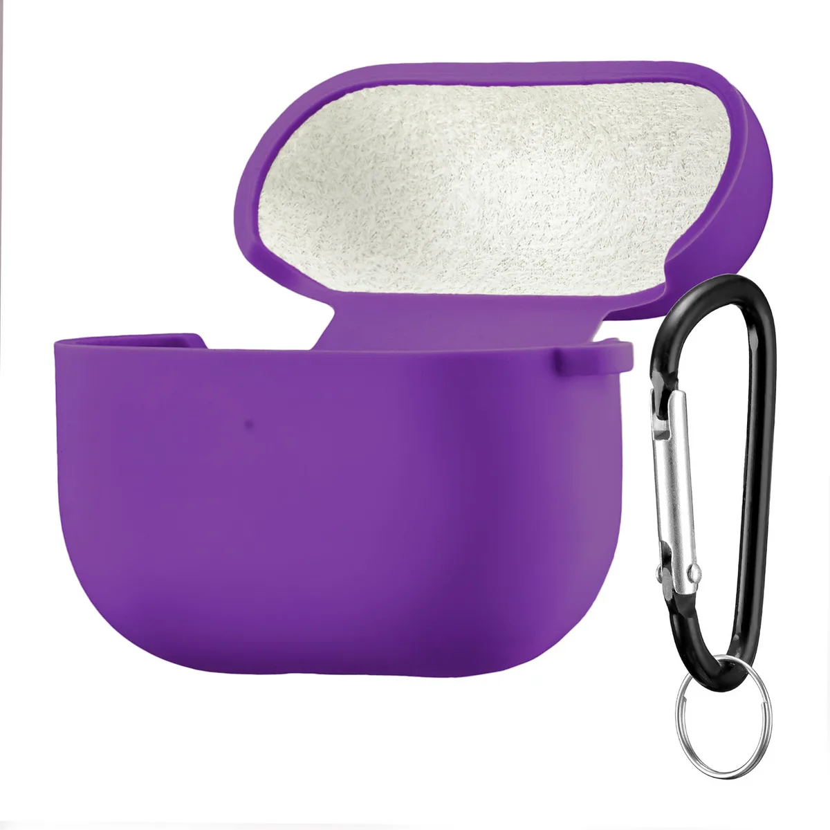 Чохол Silicone Case 2,5mm with microfiber for AirPods 3 Purple
