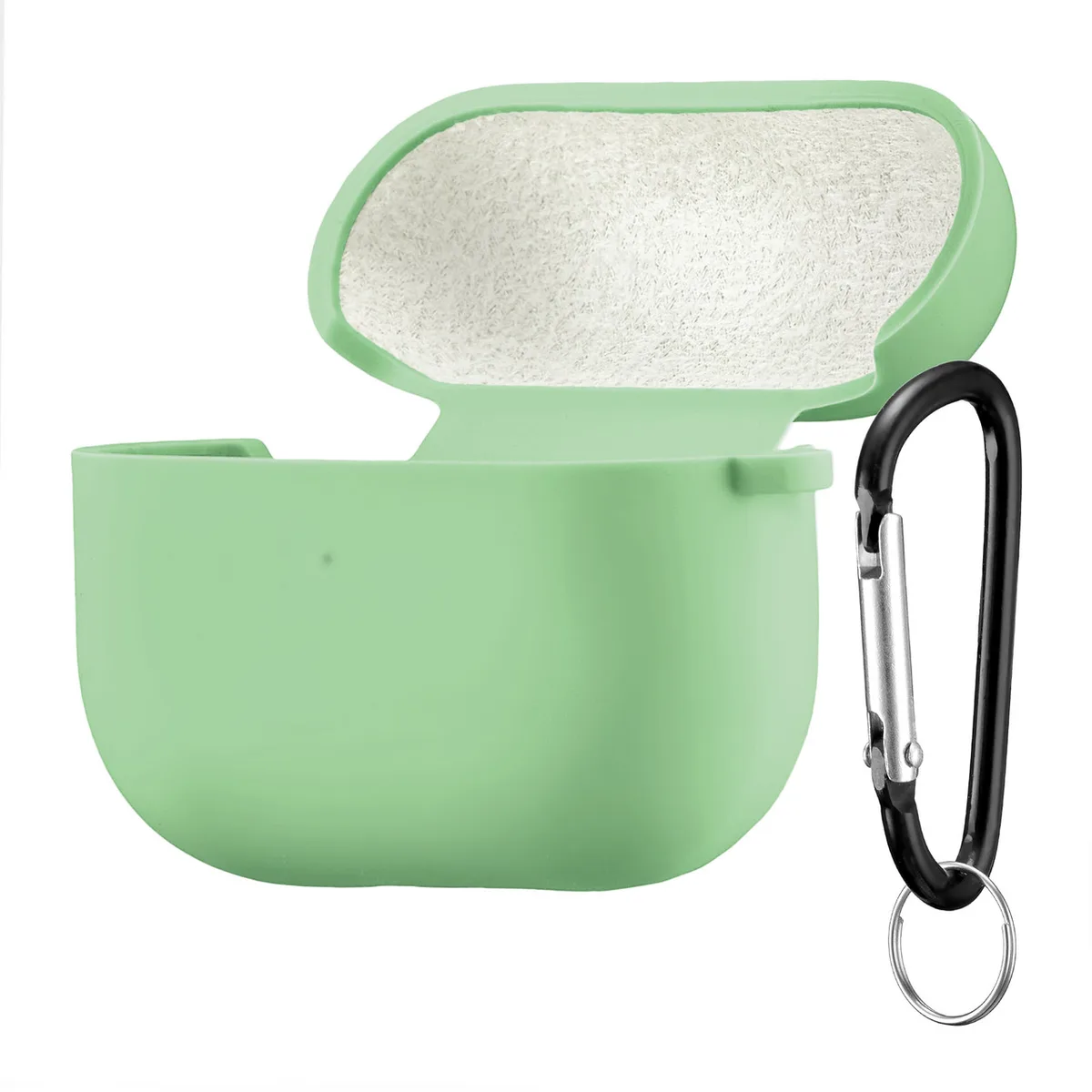 Чохол Silicone Case 2,5mm with microfiber for AirPods 3 Mint