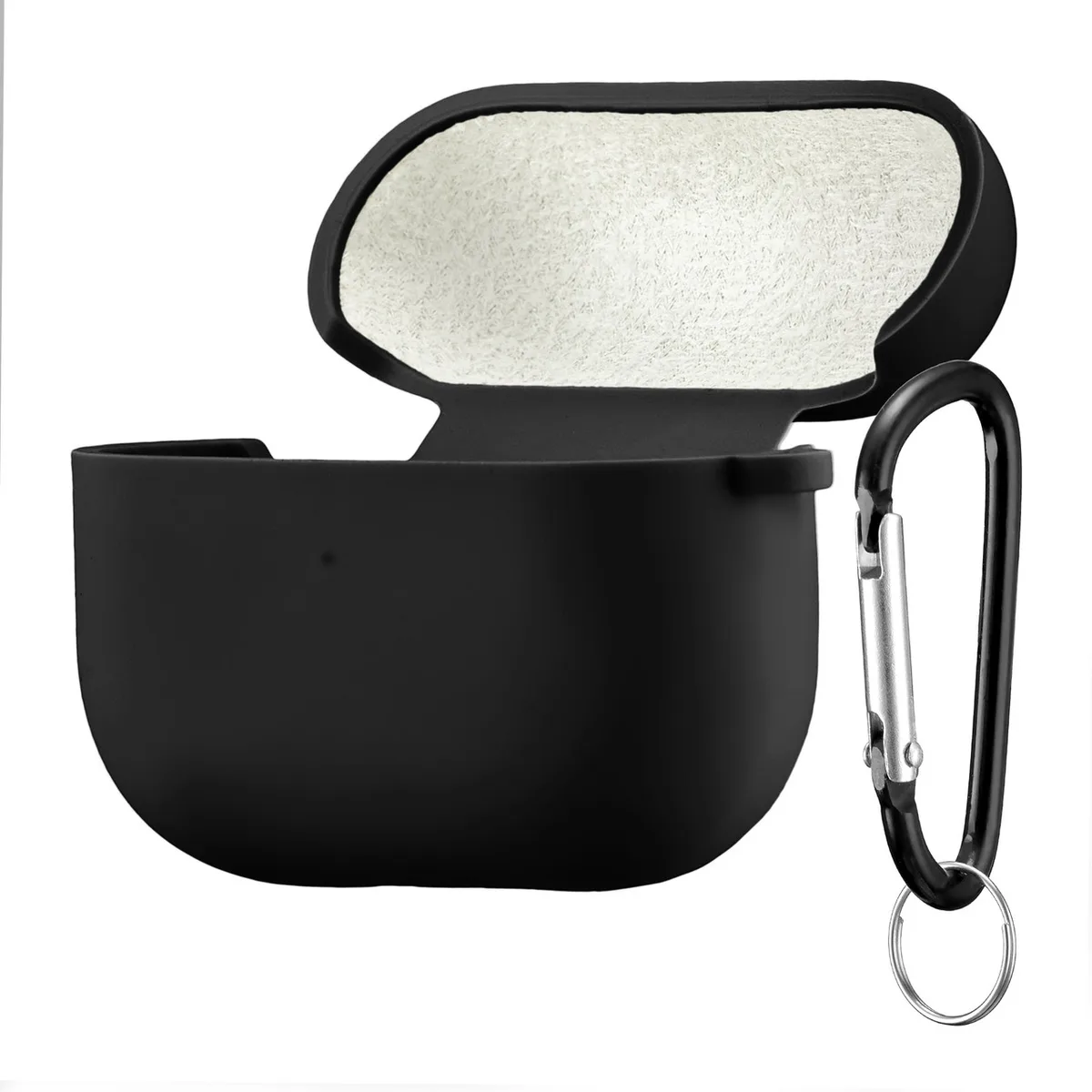 Чохол Silicone Case 2,5mm with microfiber for AirPods 3 Black