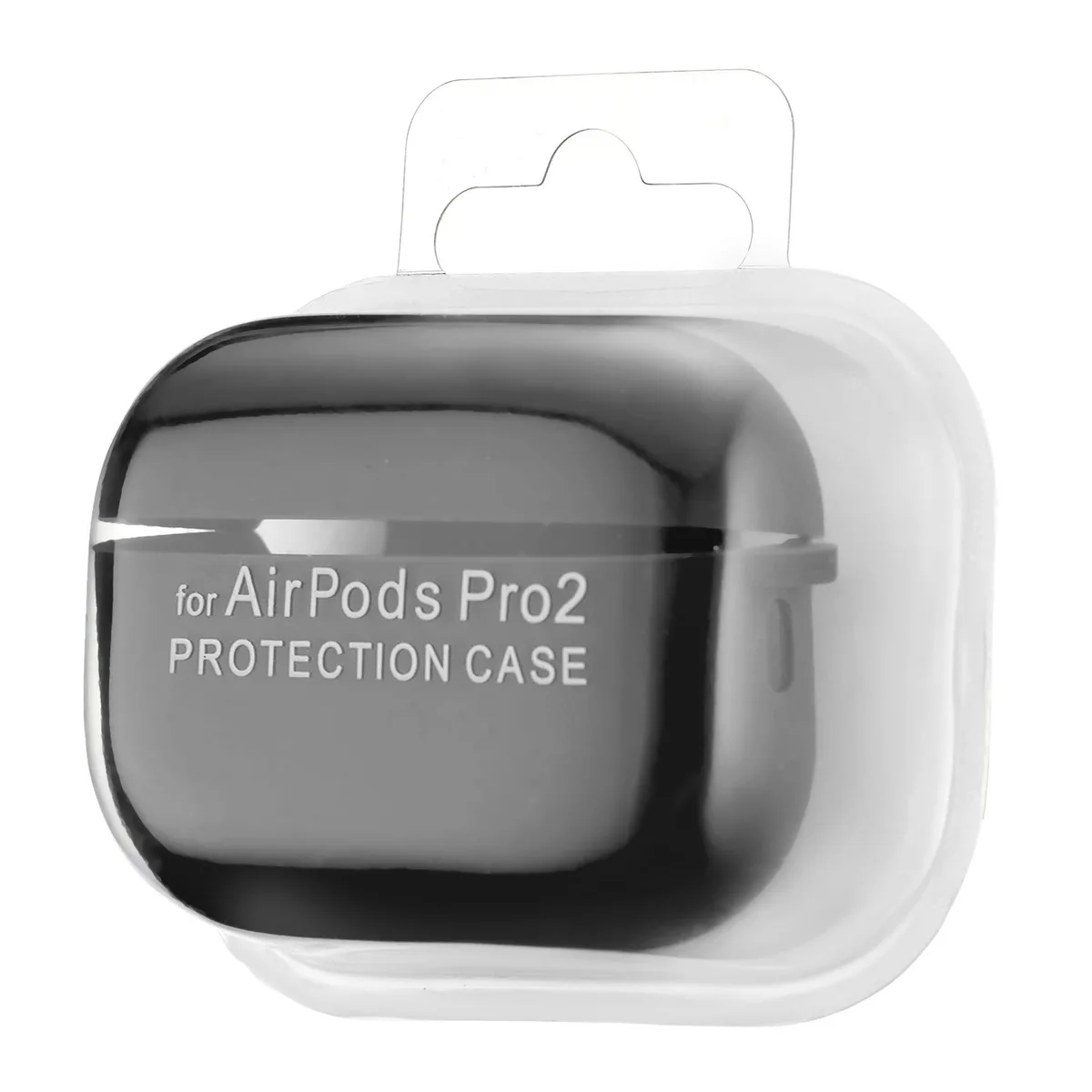 Чохол Silicone Case 2.5 мм із мікрофіброю для AirPods Pro 2 / AirPods Pro (2 покоління) Силіконовий Black (Чорний)